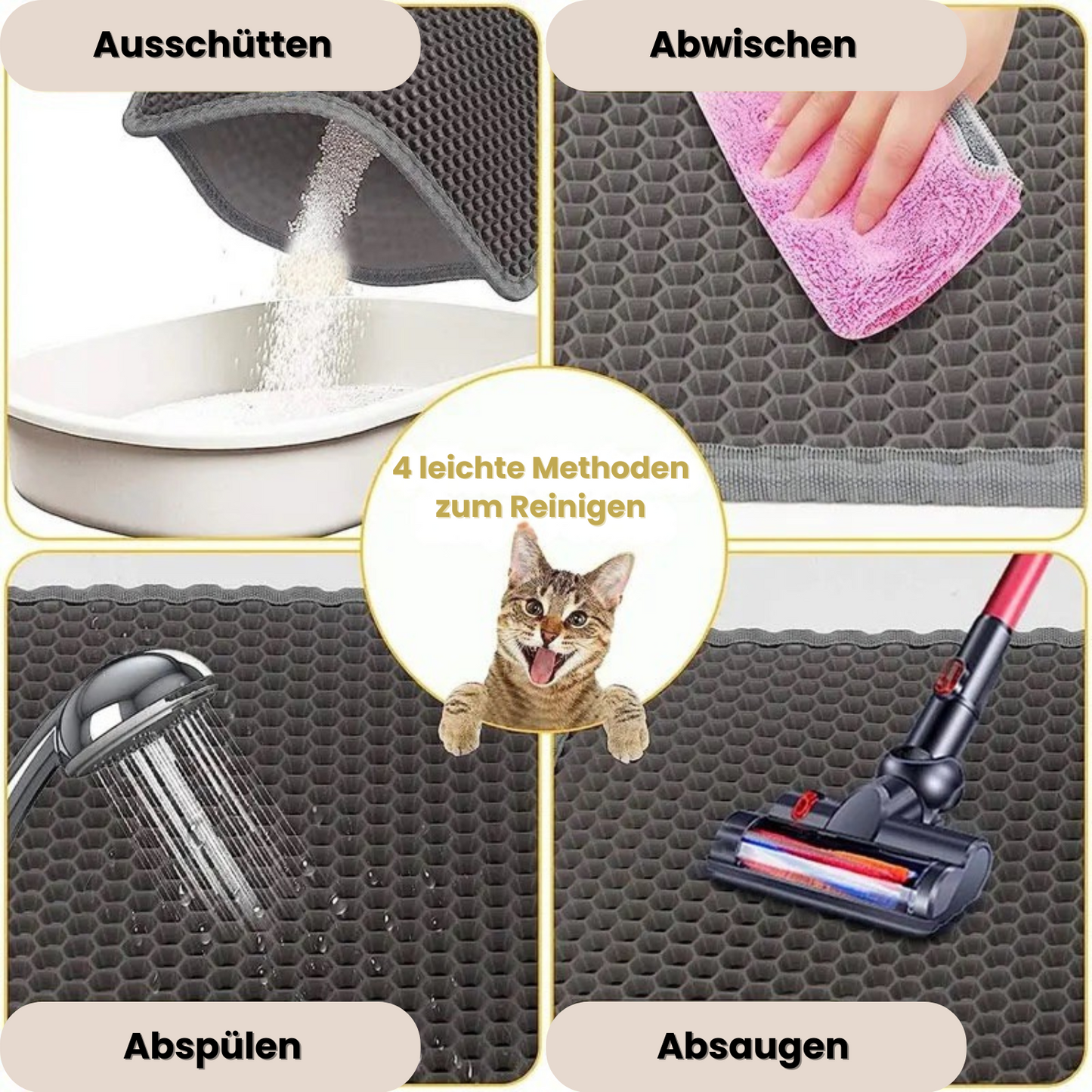 CleanPaw – Genervt vom täglichen Saugen? Diese Matte spart dir Zeit & Nerven!